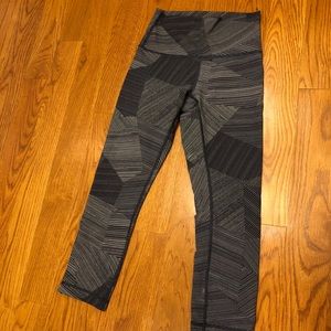Lululemon High Waist Wunder Under Crop